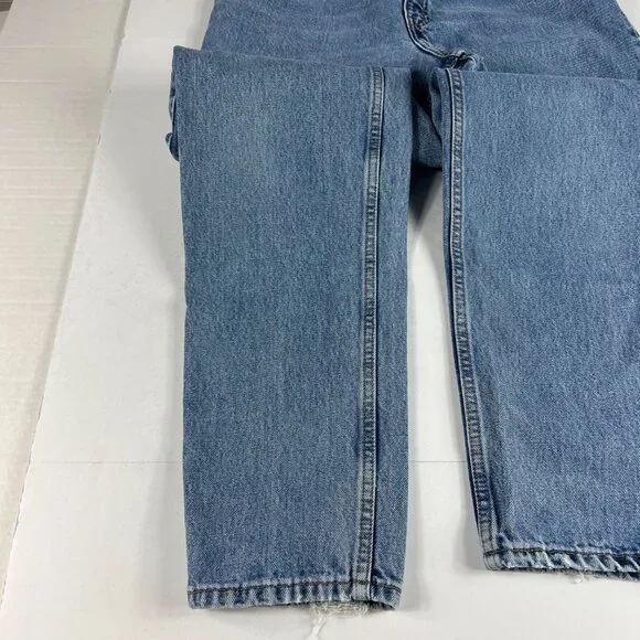 Levi's Light Blue Straight-Leg Jeans - Picture 4 of 16